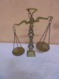 Set of Brass Balance Scales