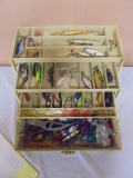 Plano Tackle Box Filled w/Tackle and Lures