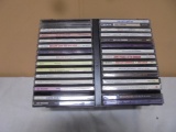 30 Country Music CD's in Holder