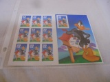 Full Sheet of Daffy Duck Stamps