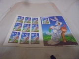 Full Sheet of Bug Bunny Stamps