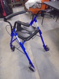 Guardian Walker w/Hand Brakes and Seat