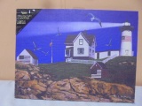 Lighted Canvas Lighthouse Picture