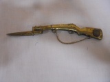 Vintage Rifle w/Bayonet Letter Opener