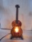 Art Glass Guitar Lamp