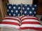 (4) Americana Throw Pillows