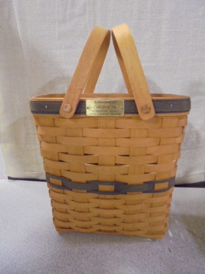 1996 Longaberger Collector's Club Membership Basket