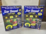 2 Star Shower Lazer Lights