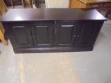 Flat Panel TV Stand w/2 Sets of Double Doors