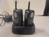 Set of Uniden 2 Way Radios w/Charging Stand