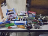 Ho Scale Train Sets w/2 Locomotives-Cars-House-Transformers and More