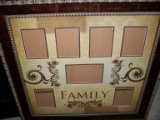 Large Framed Family Photo Collage