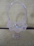 Fenton Art Glass Basket