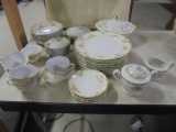 Rembrandt China Place Setting for 6 w/Extra Pieces