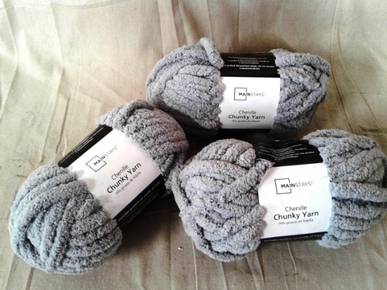 Mainstays Chenille Chunky Yarn