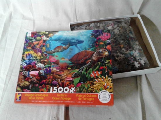 Turtle's Voyage 1500 pc puzzle