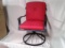 Swivel Padded Patio Chair