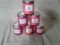 Set of 6 scented candles