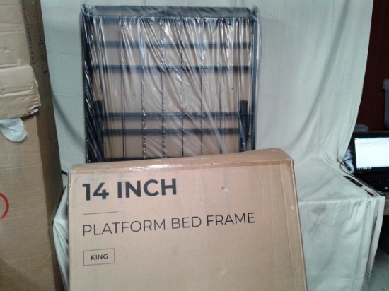 14" Platform King Size Bed Frame