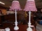 (2) Matching Candle Stick Lamps