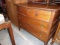 Antique Oak 4 Drawer Dresser on Casters