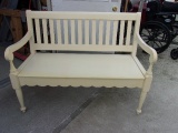 Dolid Wood Bench