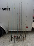 Group of Rod and Reels