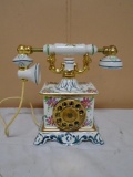 Porcelain French Phone Decanter