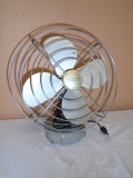 Vintage Metal 4 Blade Fan