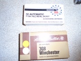 20 Rounds 308 Winchester and 30 Rounds 32 Automatic