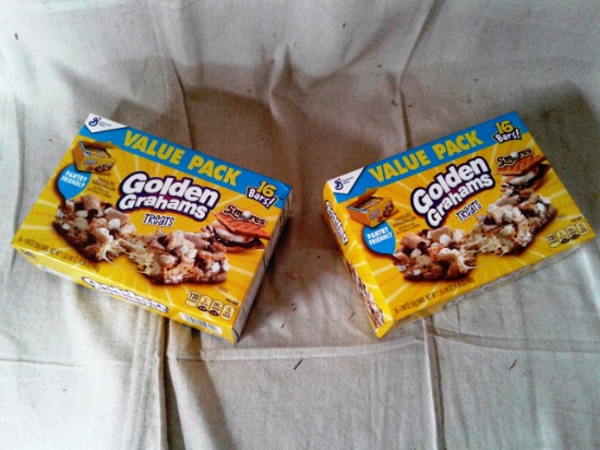 Two Value Packs of S'mores Golden Grahams