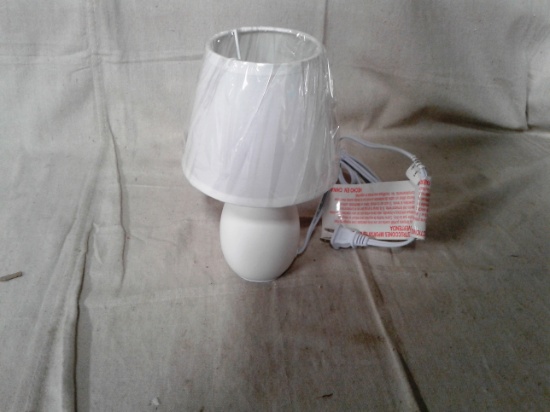 Mini Oval Ceramic Table Lamp