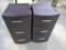 (2) 3 Drawer Sterilite Organizers