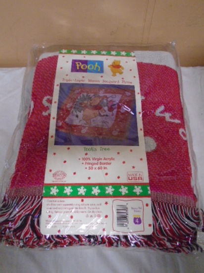 Winnie the Pooh "Pooh's Tree" 50" x 60" Throw