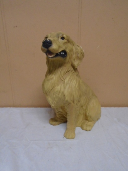 Resin Dog Statue