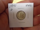 1941 D Mint Mercury Dime