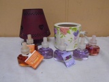 6 New Yankee Candle Scent Plug Refills/Yankee Candle Warmer/Metal Jar Candle Holder