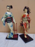 Pair of Oriental Dolls