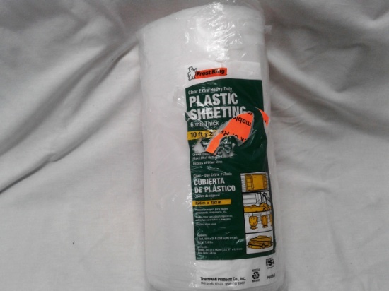 Clear Extra Heav Duty Plastic Sheeting