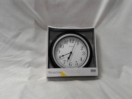 Westclox 9" Wall Clock