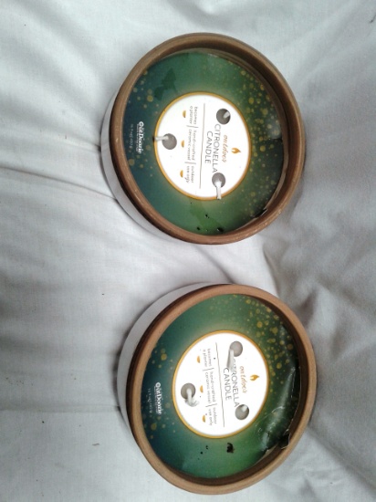 Pair of Citronella Candles