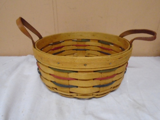 1994 Longaberger Round Basket