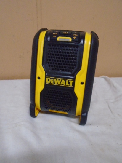 Dewalt Bluetooth Speaker w/ Wall Cord-No Battery