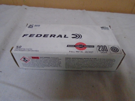 Federal 50 Round Box of 45 Auto