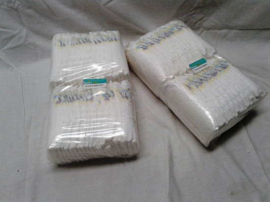 Two Packs of Pampers Newborn Diapers