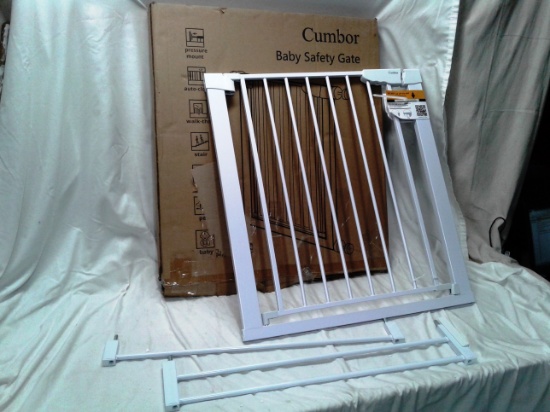 Cumbor Metal Baby Safety Gate