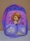 Disney Sofia The First Girls Backpack