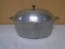 Heavy Aluminum Oval Roasting Pan w/ Lid