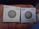 1907& 1909 Barber Quarters