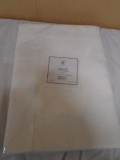 White Hemstitched Table Cloth